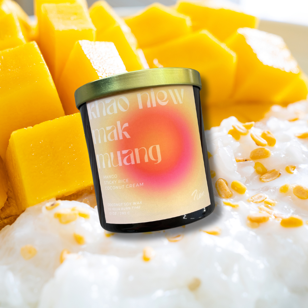 KHAO NIEW MAK MUANG - Double Wick Candle