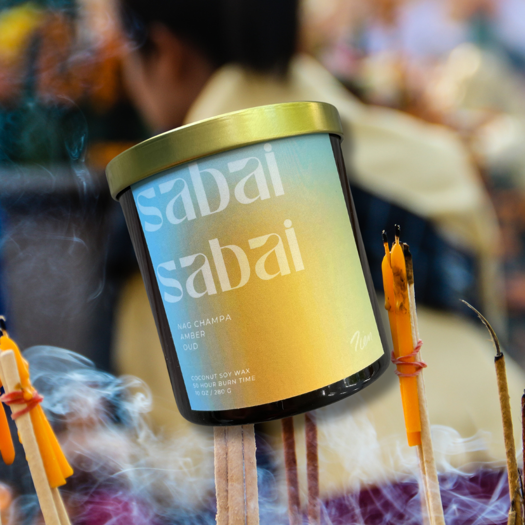 SABAI - Double Wick Candle