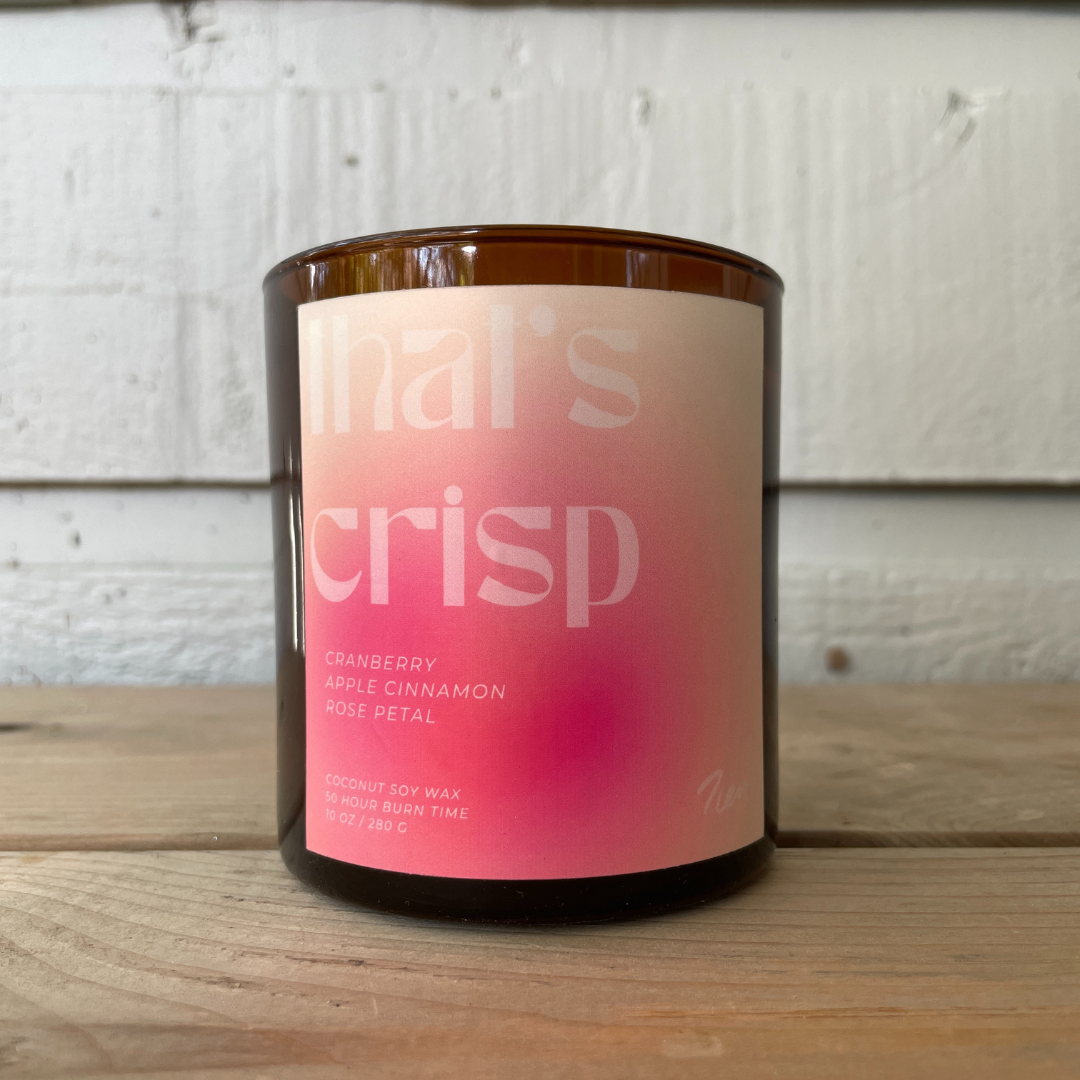 THAT'S CRISP - Double Wick Candle